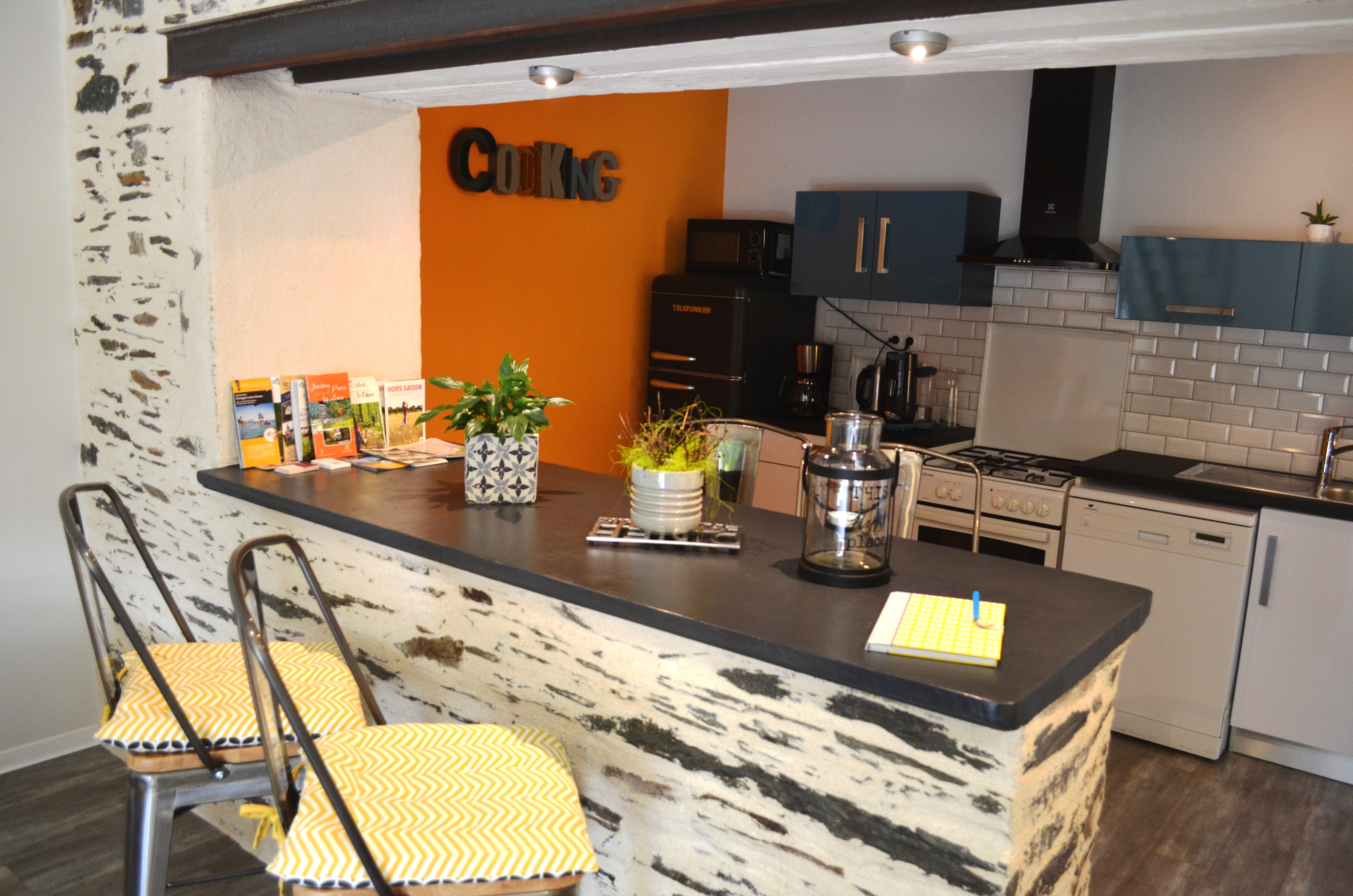 Vue générale gîte 8p